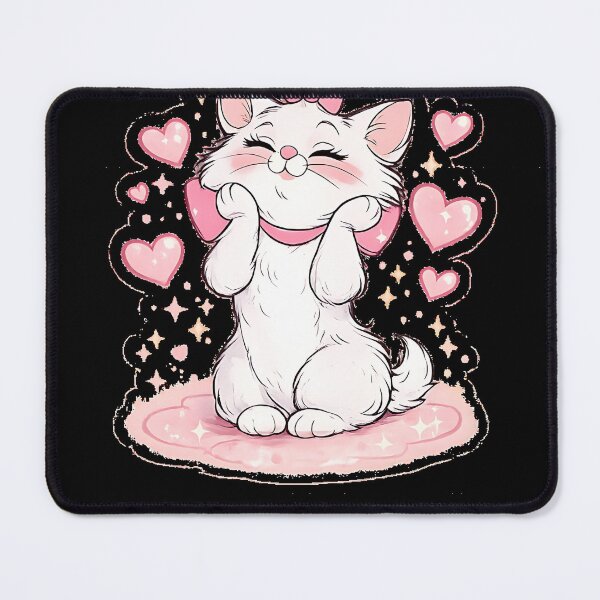 Item preview, Blushing Bow Kitty ? sticker designed and sold by Jaideep Walia.