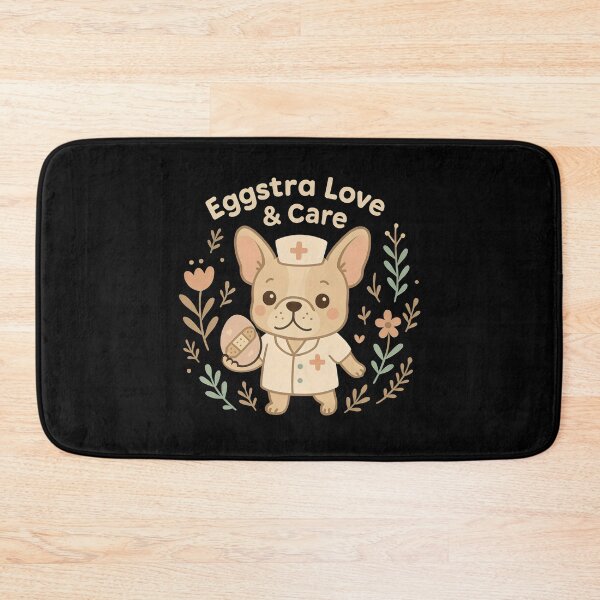 Item preview, French Bulldog Nurse Easter Gift Cute Healthcare Worker Eggstra Love Care Funny Animal Nurse Pride designed and sold by ClinicalHubs.