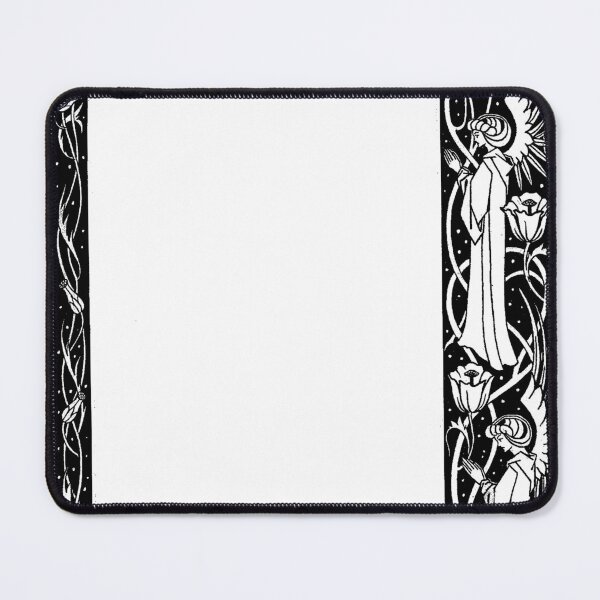 Item preview, Aubrey Beardsley · Le Morte d'Arthur/The Tale of Arthur · Praying Angels and Poppies · Art Nouveau Print designed and sold by flcii.