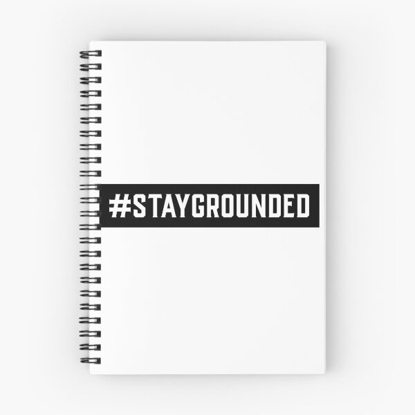 Item preview, #StayGrounded Hashtag T-Shirt designed and sold by DwishOriginals.