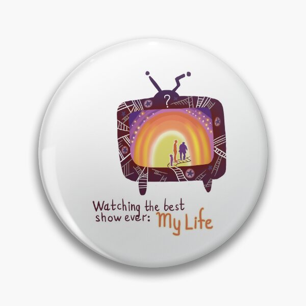 Item preview, Watching the Best Show Ever My Life TV Illustration designed and sold by FaliushART.