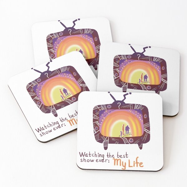 Item preview, Watching the Best Show Ever My Life TV Illustration designed and sold by FaliushART.