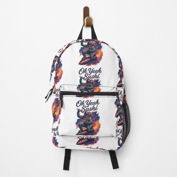 Item preview, Astronaut on rocket: Oh yeah Sushi Galaxy Design designed and sold by Pineapple-Tree.