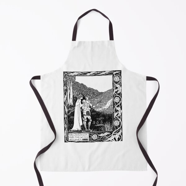Item preview, Aubrey Beardsley · Le Morte d'Arthur/The Tale of Arthur · Sir Lancelot and the Witch of Hellawes · Art Nouveau Print designed and sold by flcii.