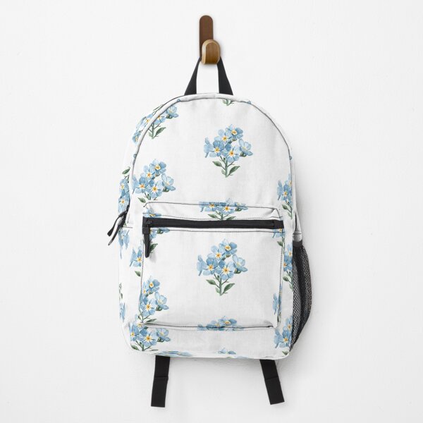 Item preview, Blue forget-me-not flowers watercolor designed and sold by uunaa.