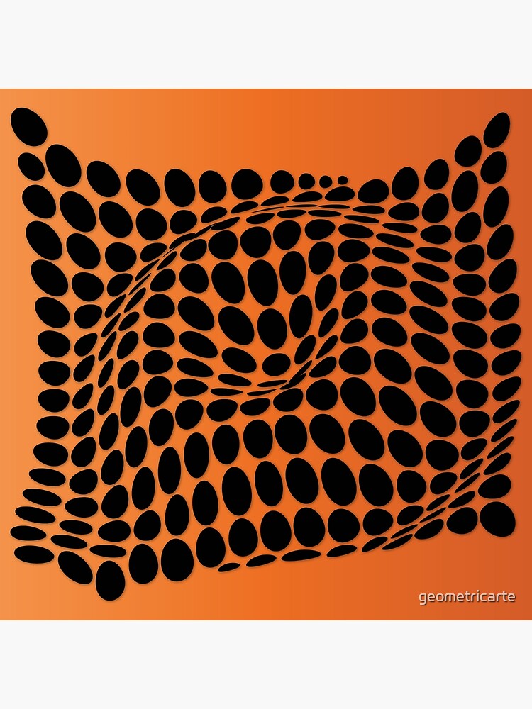COME INSIDE (ORANGE) de geometricarte