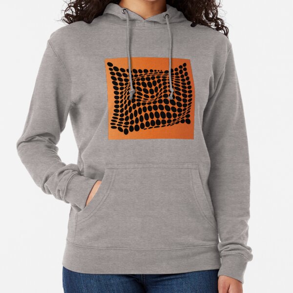 COME INSIDE (ORANGE) Sudadera ligera con capucha