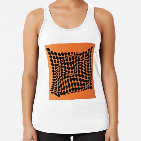COME INSIDE (ORANGE) Camiseta con espalda nadadora