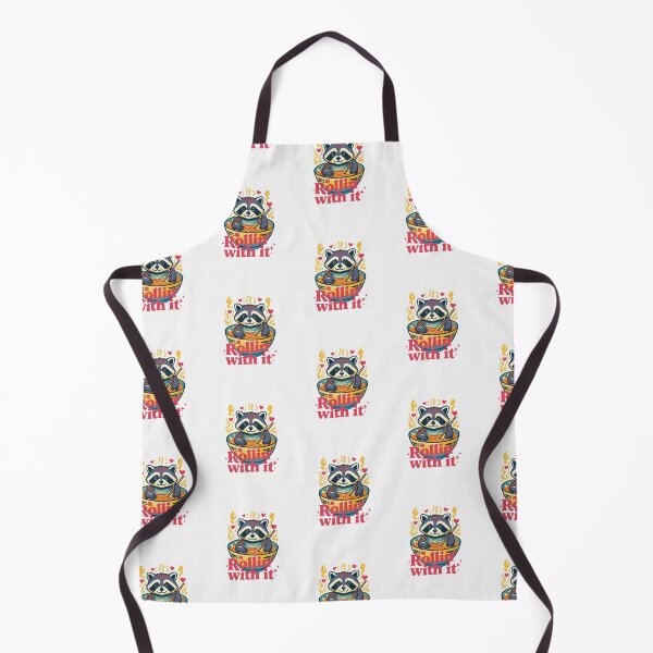 Item preview, Kawaii Ramen Raccoon — Cute Japanese Noodle Illustration | Rollin’ With I designed and sold by Colorful-Garden.