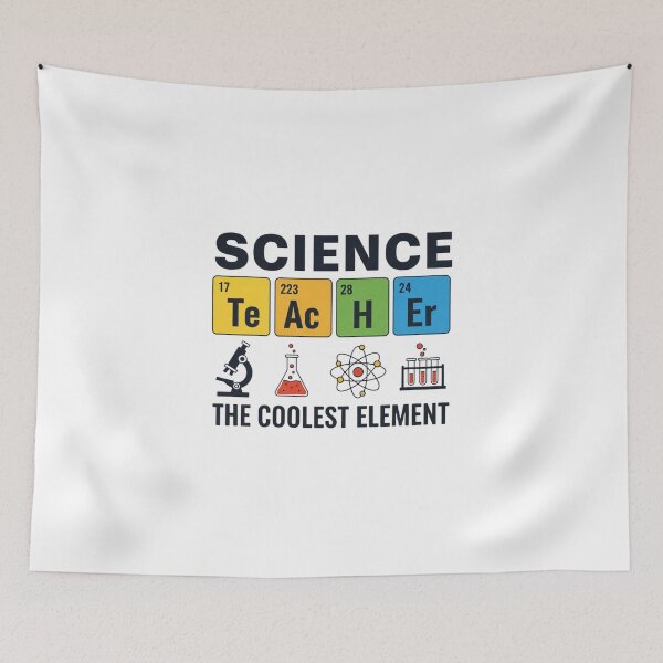 Item preview, Science Teacher Funny Chemical Elements designed and sold by Thread&Fable.