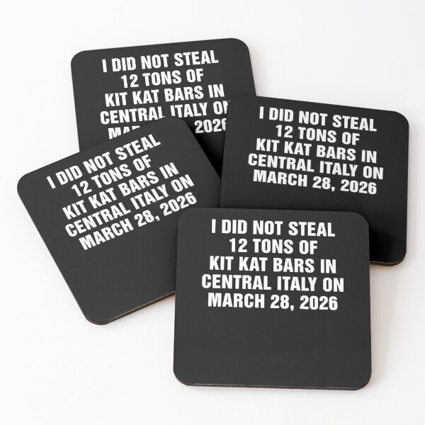 Item preview, I Did Not Steal 12 Tons Of Kit Kat Bars In Central Italy On March 28 2026 designed and sold by phoebelevine.
