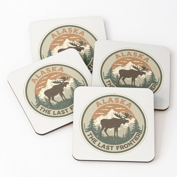 Item preview, The Last Frontier Alaska Badge  designed and sold by PamLeeDesign.
