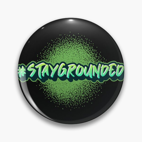 Item preview, #StayGrounded Hashtag T-Shirt designed and sold by DwishOriginals.