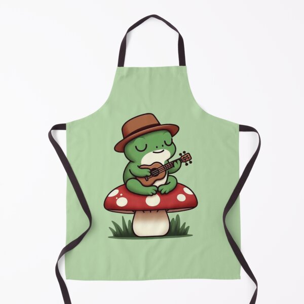 Item preview, Froggy Serenade – Mushroom Music Moment designed and sold by Dogandesighn.