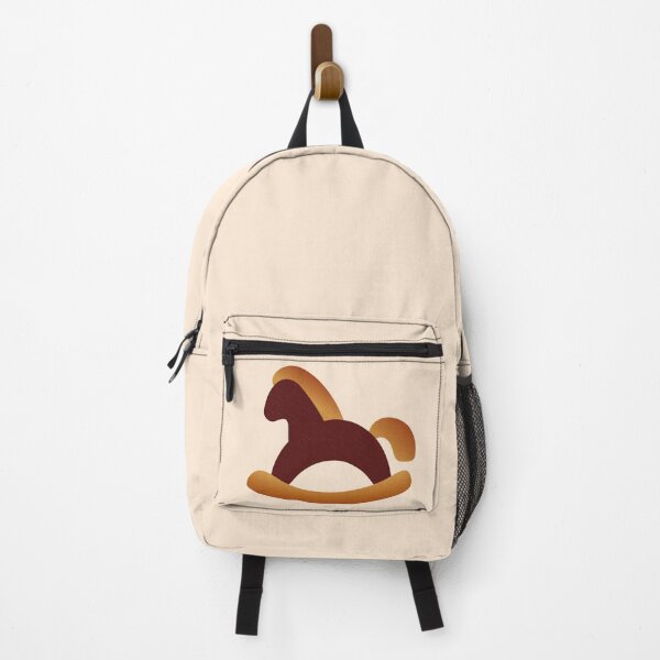 Item preview, Rocking horse. Children's toy․ Simple flat dot illustration. designed and sold by MarS-4b-Art.