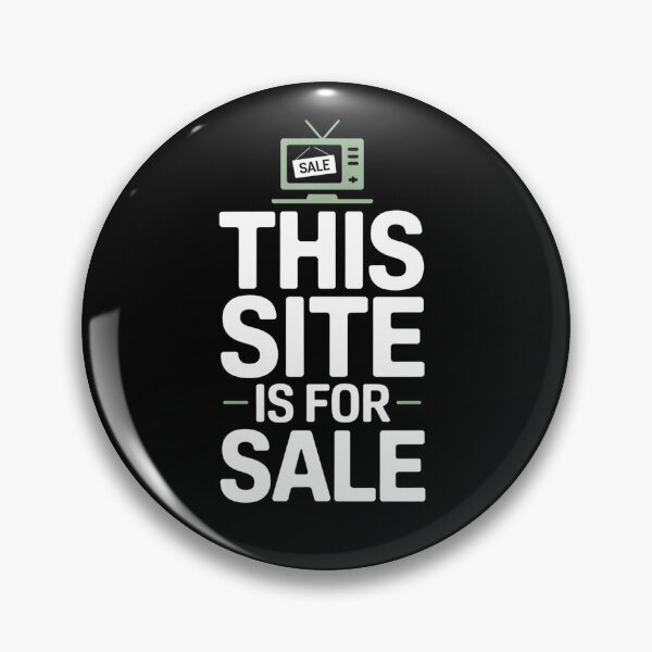 Item preview, This Site Is For Sale Digital Asset Seller Design designed and sold by Savage-Apron.
