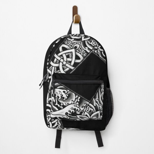 Item preview, Global Traveler Airplane - Intricate Tribal and Celtic Tattoo Pattern designed and sold by EARTH PEOPLE.