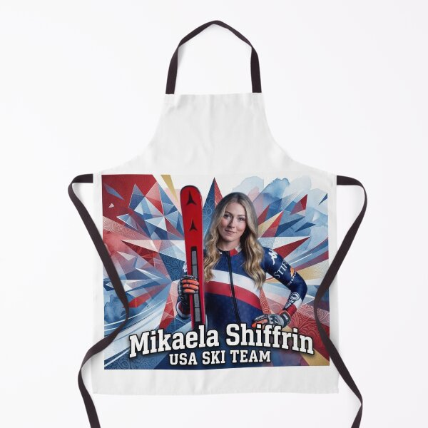 Item preview, Alpine Ski Racing Fan Art Design-Mikaela Shiffrin USA Ski Team designed and sold by Sashka-.