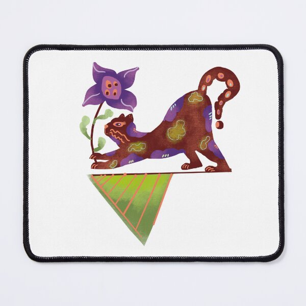 Item preview, Question Everything Whimsical Cat Illustration designed and sold by FaliushART.