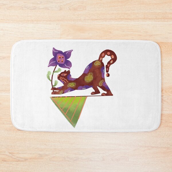 Item preview, Question Everything Whimsical Cat Illustration designed and sold by FaliushART.