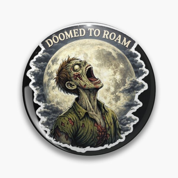 Item preview, Zombie and moon designed and sold by sypetru.