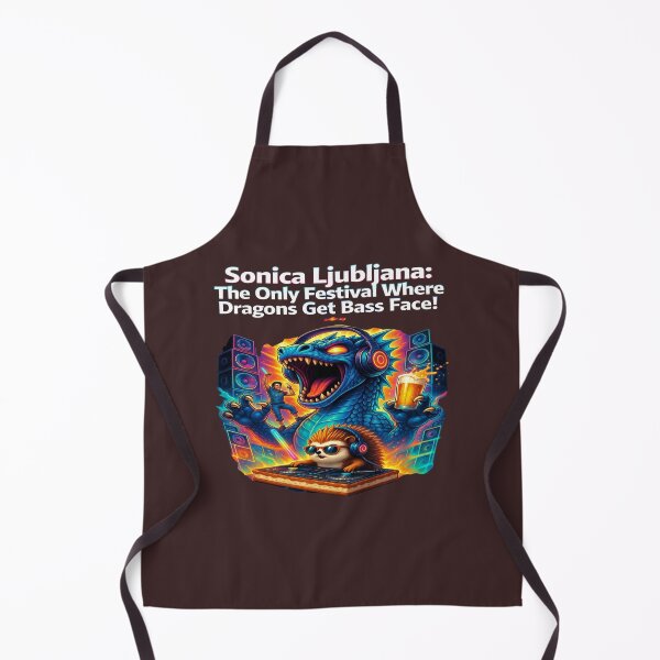 Item preview, Sonica Ljubljana Bass So Heavy Dragon DJ Hedgehog EDM Festival Graphic T-Shirt designed and sold by Sushikidsntod.