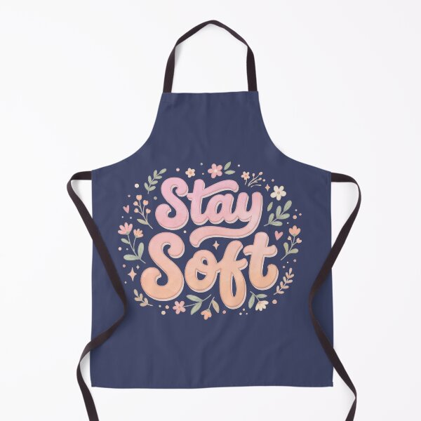 Artikelvorschau, Stay Soft Pastel Typography Design entworfen und verkauft von Quiet Mode Studio.