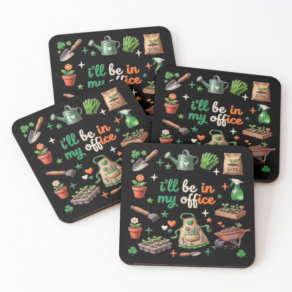 Item preview, I’ll Be In My Office Busy Gardening  designed and sold by OliDesigns.