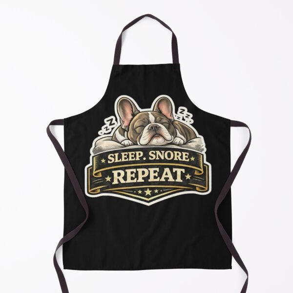 Item preview, French Bulldog Owners Club – Sleep Snore Repeat Funny Frenchie Lifestyle Design designed and sold by Frenchie Fever.