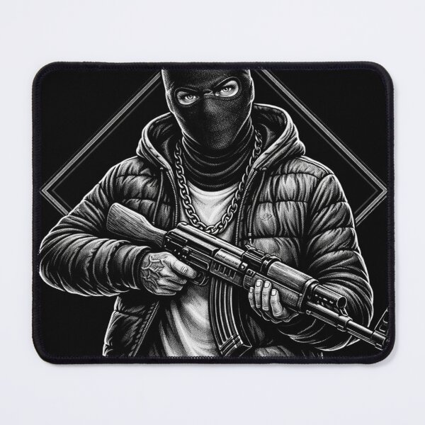 Item preview, Urban Masked Figure Design designed and sold by Prestige Parlor.