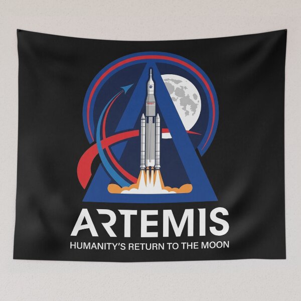 Item preview, Artemis II NASA Moon Mission Logo | Space Exploration designed and sold by Supri123.