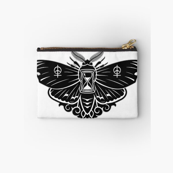 Item preview, Obsidian Hourglass Moth Crest B designed and sold by IllumeInk.