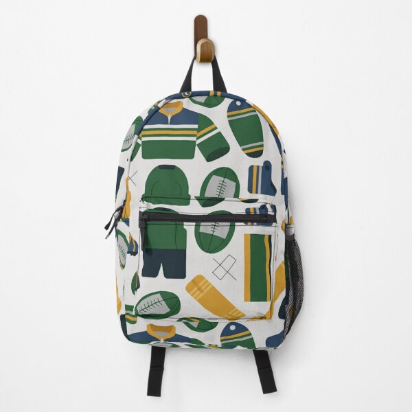 Item preview, Rugby Seamless Pattern – Jerseys, Balls & Gear designed and sold by Midnight Veil Designs.