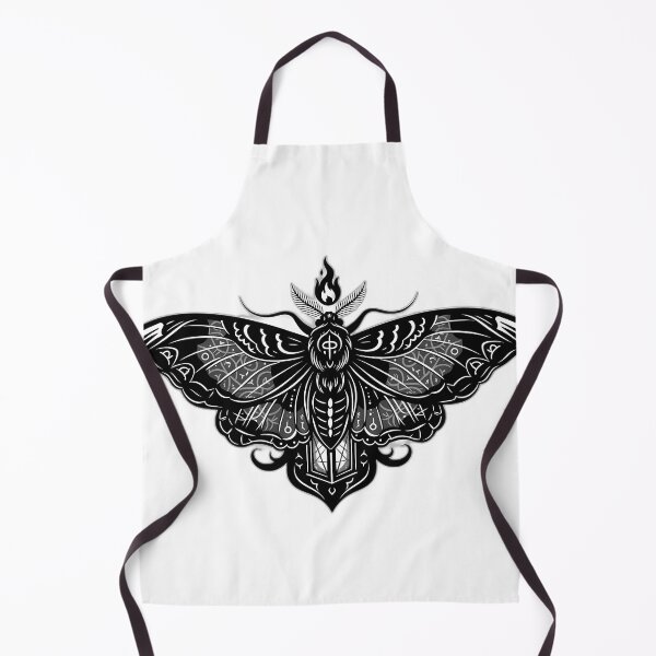 Item preview, Occult Moth Lantern Crest designed and sold by IllumeInk.