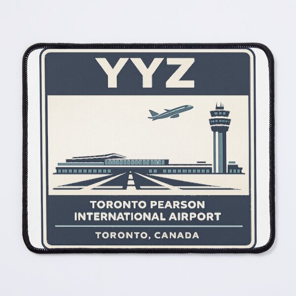 Item preview, YYZ Toronto Pearson Airport Sticker Magnet Canada Aviation Design designed and sold by CLOUTKULT.