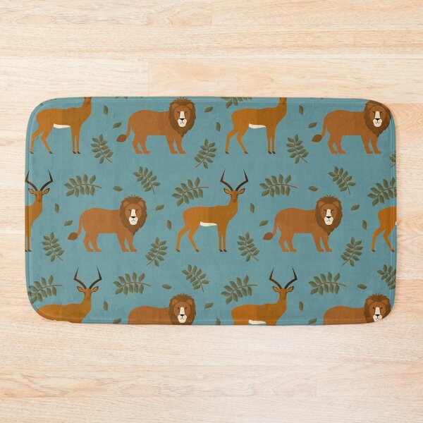 Item preview, Safari adventures on blue designed and sold by reneesillus.