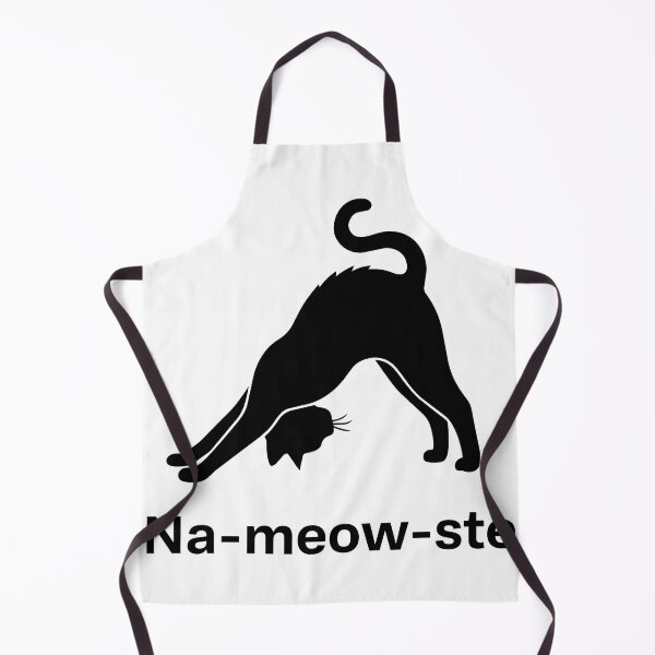 Item preview, Funny Line Art Yoga Cat Vector Illustration Nameowste Pun designed and sold by DiNata.