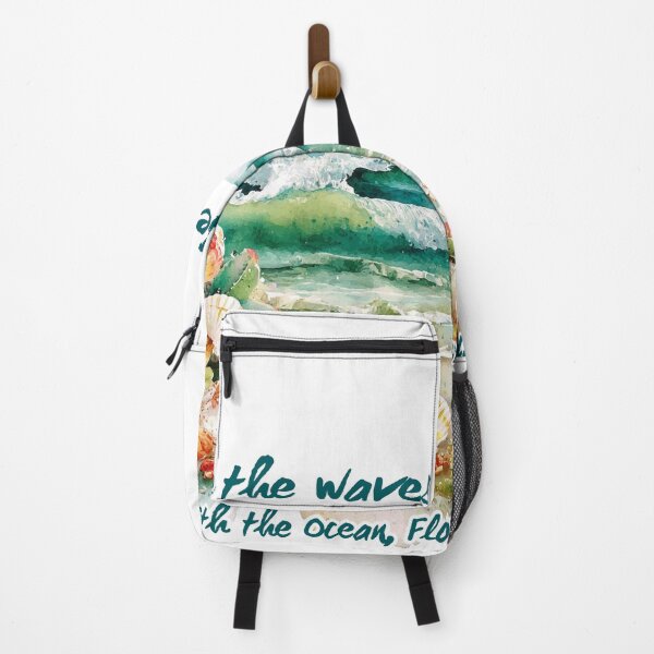 Item preview, Ride the Waves of Life T-Shirt – Inspirational Ocean Quote, Flow with Life, Tropical Beach Vibes designed and sold by Alburos & Co..