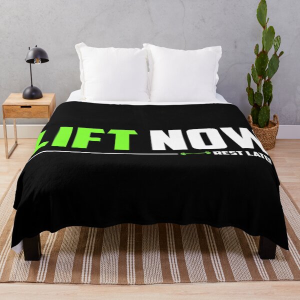 Item preview, Lift Now. Rest Later. designed and sold by TheFineShirt.