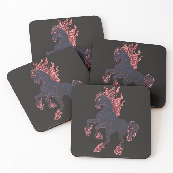 Item preview, Fiery Dark Horse designed and sold by DefNoiz.