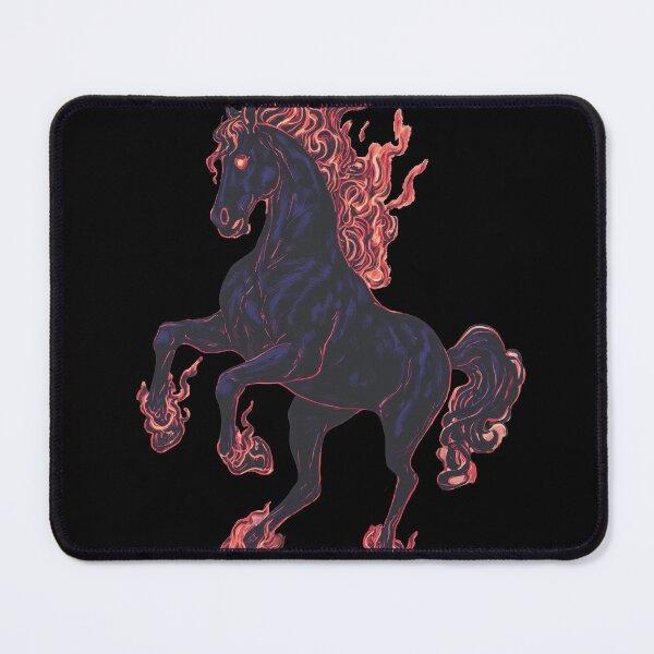 Item preview, Fiery Dark Horse designed and sold by DefNoiz.