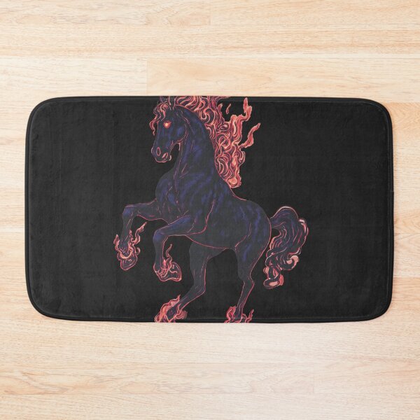Item preview, Fiery Dark Horse designed and sold by DefNoiz.