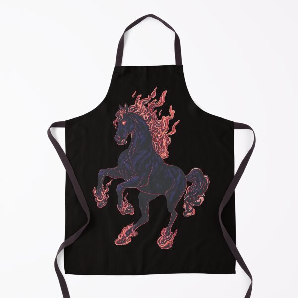 Item preview, Fiery Dark Horse designed and sold by DefNoiz.
