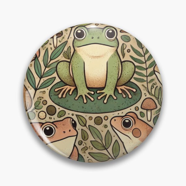 Artikelvorschau, Neonfarbenes Laubfroschmuster auf Schwarz – Tropischer Frosch entworfen und verkauft von TEEJAMBOREE.