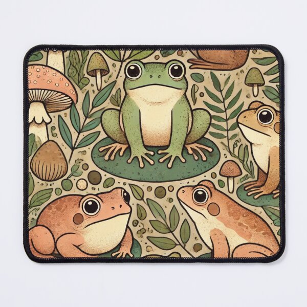 Item preview, Neon Tree Frog Pattern on Black – Tropical Frog designed and sold by TEEJAMBOREE.