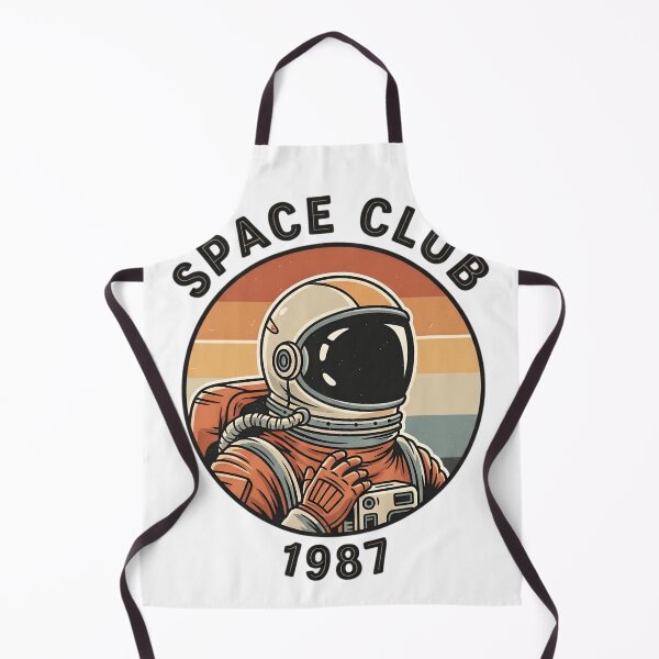 Item preview, Vintage Space Club 1987 Retro Astronaut Sunset designed and sold by Ossvio.
