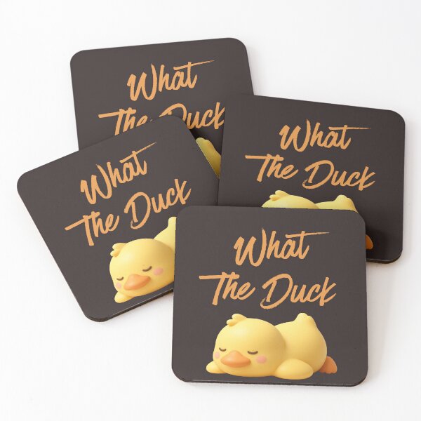 Item preview, WHAT THE DUCK Funny Sarcastic Quote Graphic Tee designed and sold by bozet.
