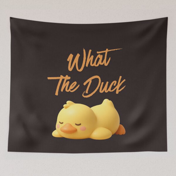 Item preview, WHAT THE DUCK Funny Sarcastic Quote Graphic Tee designed and sold by bozet.