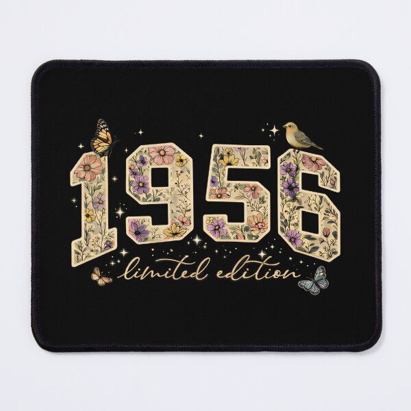 Item preview, Floral 70th Birthday Limited Edition 1956 designed and sold by Blok45.