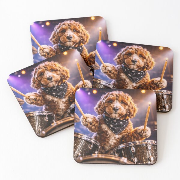 Item preview, Cockapoo Drummer on Stage designed and sold by Paul Thompson Photography.